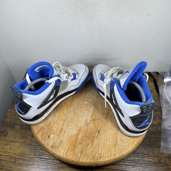 Air Jordan 4 Retro Motorsports Shoes Mens Size 7.5 Game Royal 308497-117 - Picture 5 of 8